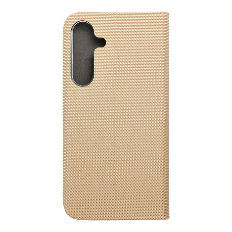 Kabura SENSITIVE Book do SAMSUNG S25 Plus złoty