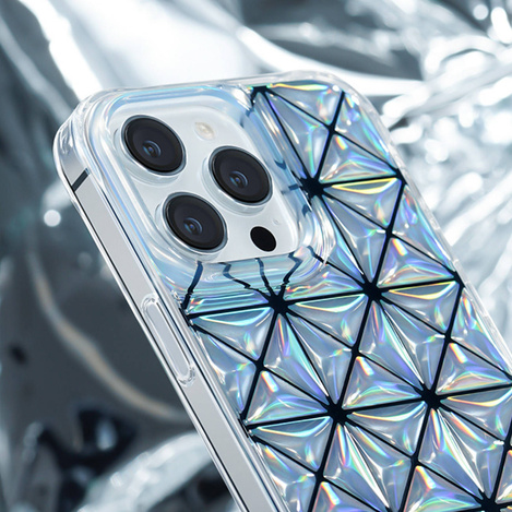 Kingxbar Miya Series case for iPhone 14 cover back cover laser color