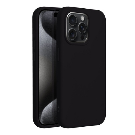 Futerał SILICONE do IPHONE 15 PRO czarny