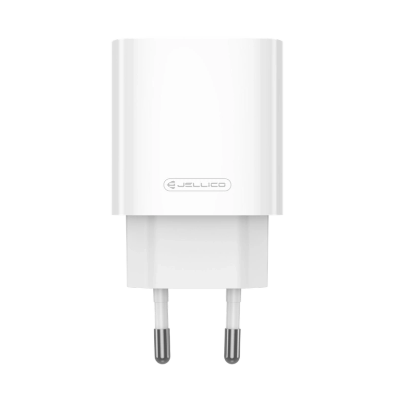 JELLICO ładowarka sieciowa EU53 PD 30W 1xUSB-C + kabel USB-C - Lightning Biały