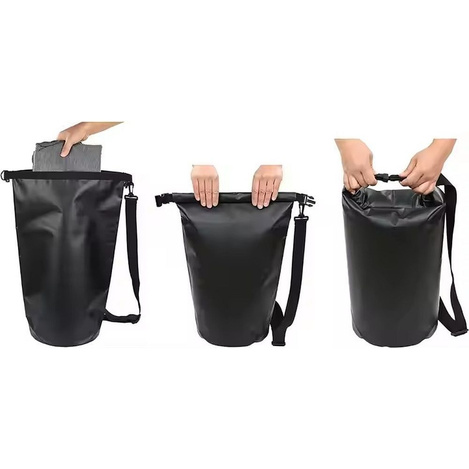 Wodoodporna torba typu Bucket 20L czarna