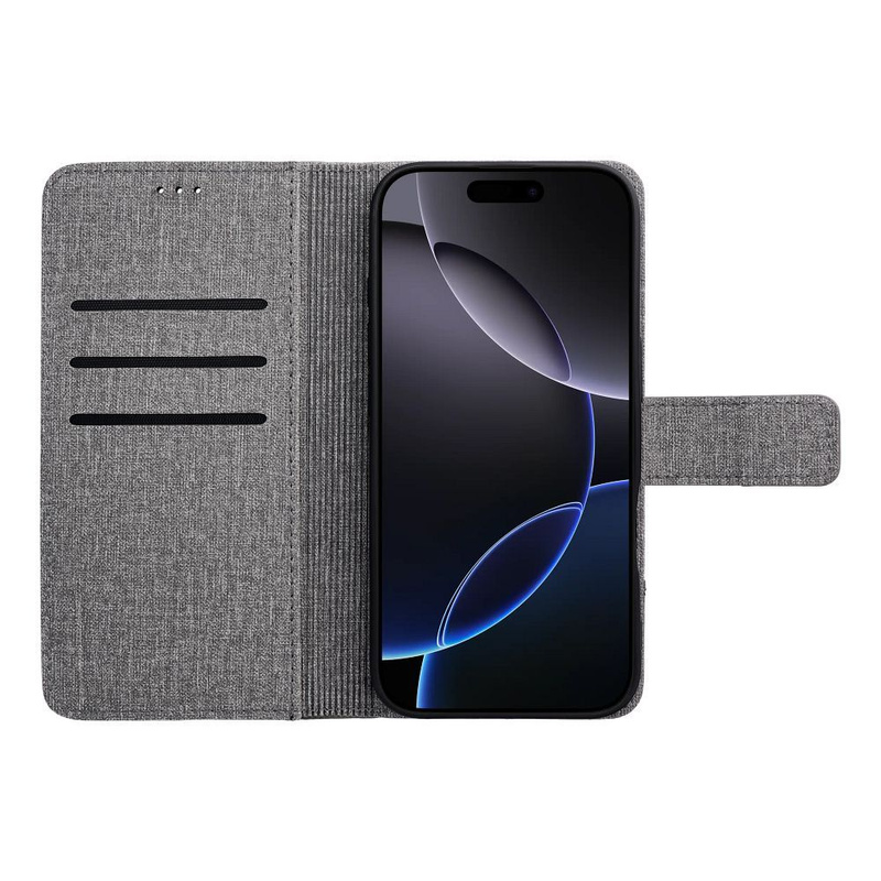 Kabura GOMMA Book do SAMSUNG A16 5G szary