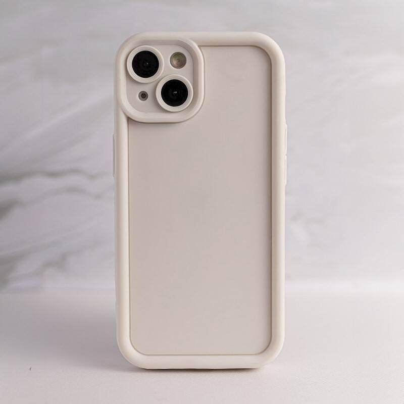 Nakładka Rim TPU do Samsung Galaxy A16 4G / A16 5G beżowa