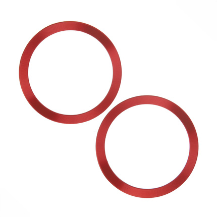 Metal Ring (2szt.) czerwony