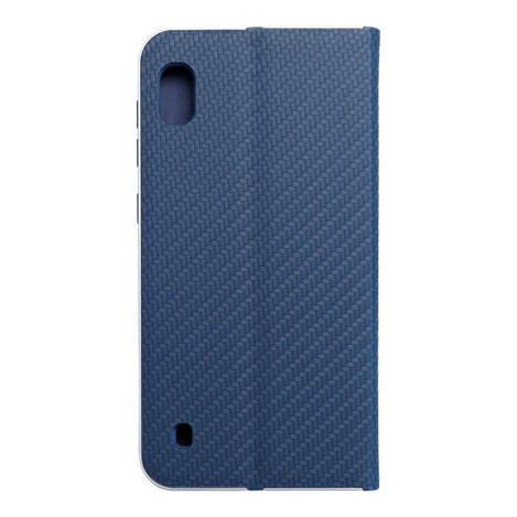 Kabura LUNA Book Carbon do SAMSUNG A10 niebieski