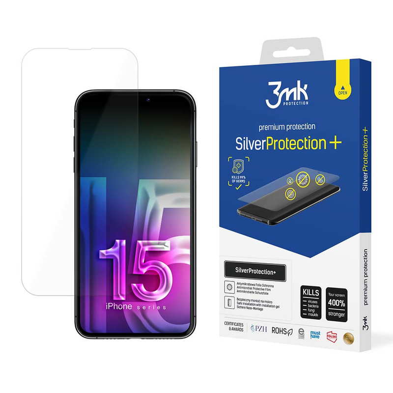 3MK SilverProtection+ Iphone 15 Pro