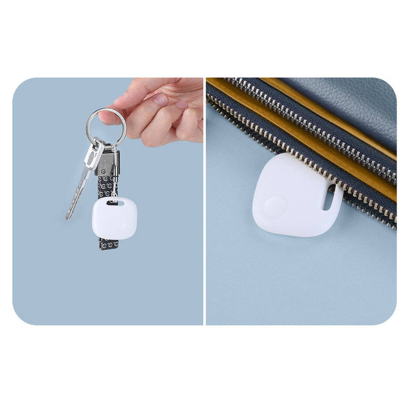 Baseus T2 Pro Smart GPS Locator for Baby Purse Keys White (FMTP000002)
