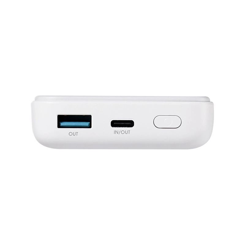 Joyroom Power Bank 10000 mAh 20 W Power Delivery Schnellladung Magnetisches Qi 15 W kabelloses Ladegerät für iPhone kompatibel mit MagSafe Weiß (JR-W020 weiß)