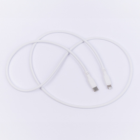 Maxlife kabel MFi MXUC-10 USB-C - Lightning 1,0 m 27W biały