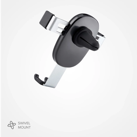 Uchwyt na smartfona SBS TESUPPCLIPGRAVK na kratkę nawiewu, grawitacyjny - czarny