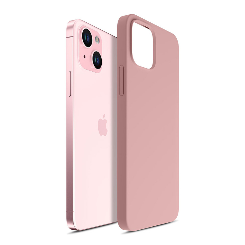 Apple iPhone 15 - 3mk Hardy Silicone MagCase Pink