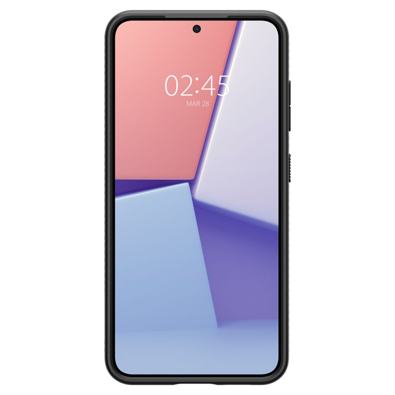 Spigen Liquid Air Hülle für Samsung Galaxy S24+ – mattschwarz