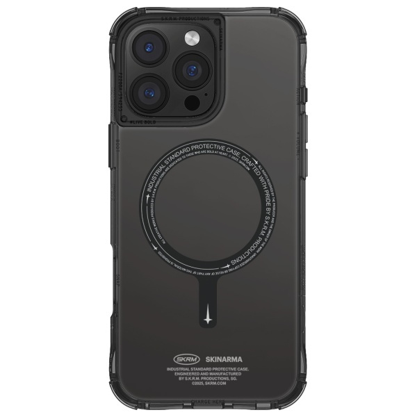 Skinarma etui Saido iPhone 16 Pro Max 6.9" Magnetic Charging czarny/black