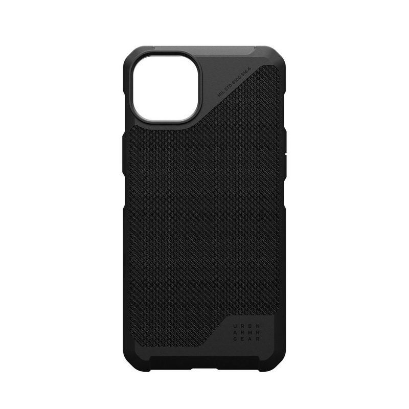 UAG Metropolis LT MagSafe case for iPhone 15 Plus - black kevlar