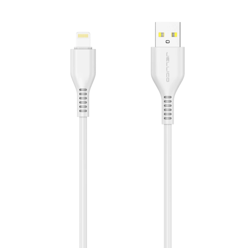 JELLICO kabel KDS-30 Lightning 3.1A 1M Biały