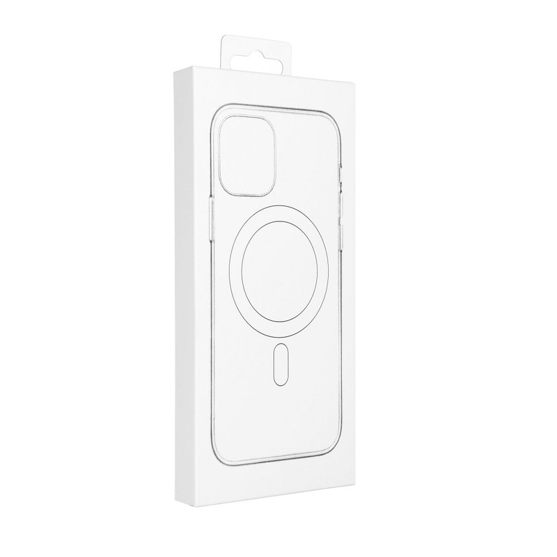 Etui do iPhone 15+ (Plus) MagSafe czarne + Szkło na ekran + Szkło na aparat