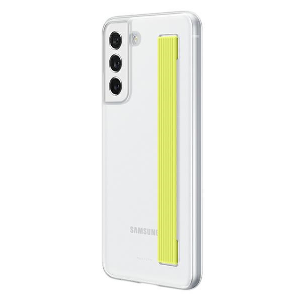 Samsung clear strap cover case for samsung galaxy s21 fe white (ef-xg990cwegww)