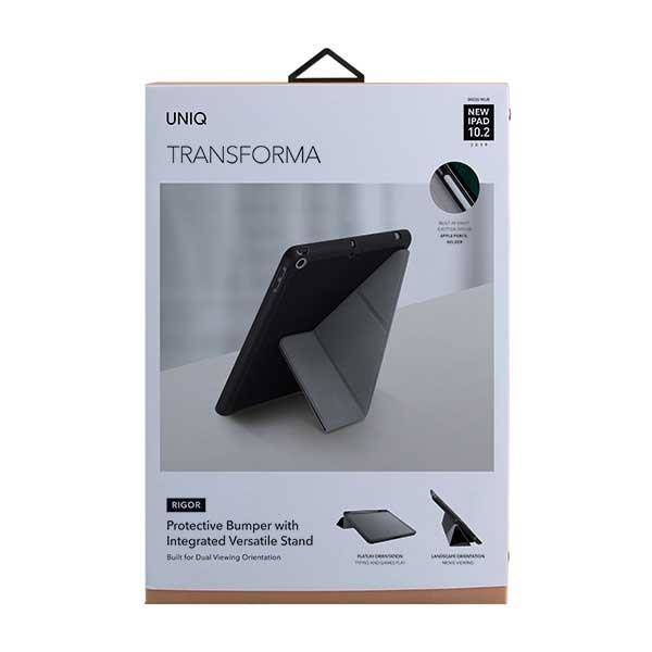 UNIQ case Transforma Rigor iPad 10.2" (2019) black/ebony black