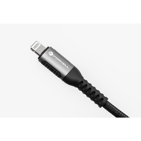 FORCELL F-ENERGY C263 kabel Typ C do Typ C QC4.0 PD 5A 240W Cafule 2 m czarny