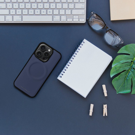 Futerał Roar Mag Morning Case - do iPhone 14 Plus Granatowy