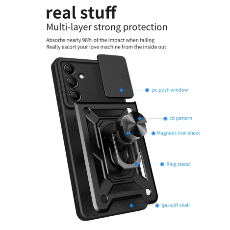 Etui Defender iPhone 16 Pro Max Czarny