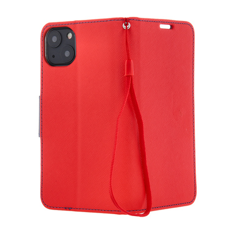 Etui Smart Fancy do iPhone 16 Pro 6,3&quot; czerwono-granatowe