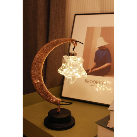 Lampka nocna Rogal gwiazda Art Deco (wzór 3) EID