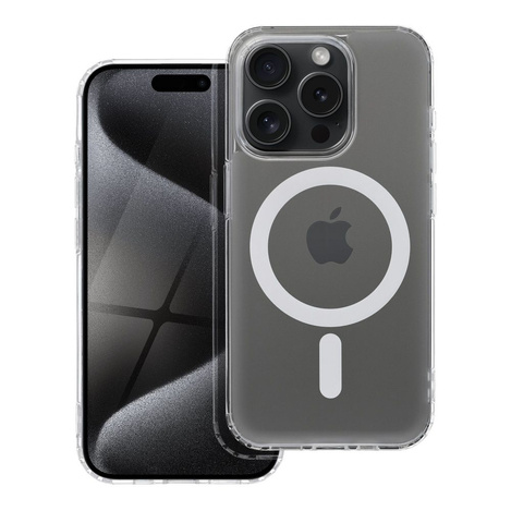 Etui do iPhone 15 Pro MagSafe + Szkło na ekran + Szkło na aparat