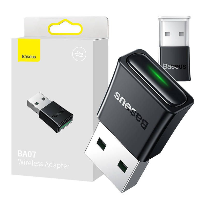 Adapter Bluetooth USB Baseus BA07 - czarny