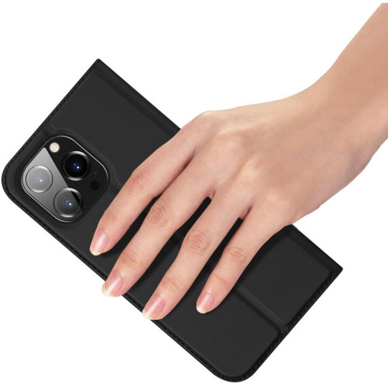 Dux Ducis Skin Pro Wallet Case for iPhone 15 Pro - Black