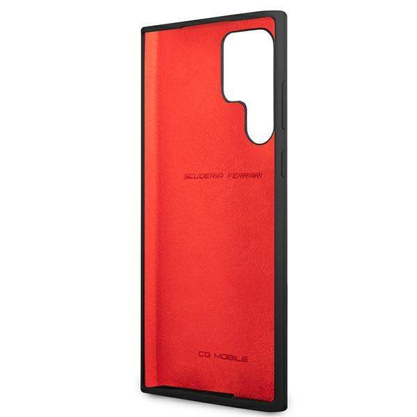 Ferrari FESIHCS22LBK S22 Ultra S908 schwarz / schwarzes Hardcase On Track Silicone