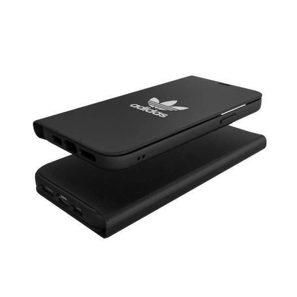 Adidas OR Booklet Case BASIC iPhone 12 Pro Max 6.7 &quot;schwarz und weiß / schwarz weiß 42228