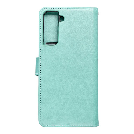 Kabura MEZZO Book do SAMSUNG S21 mandala zielony