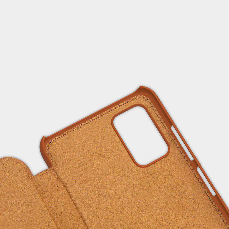 Nillkin Qin original leather case cover for Samsung Galaxy A03s black