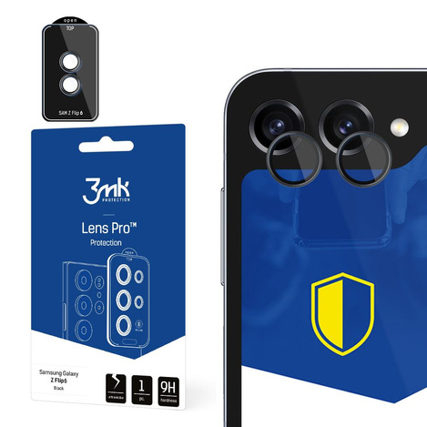 Samsung Galaxy Z Flip 6 - 3mk Lens Protection Pro Black