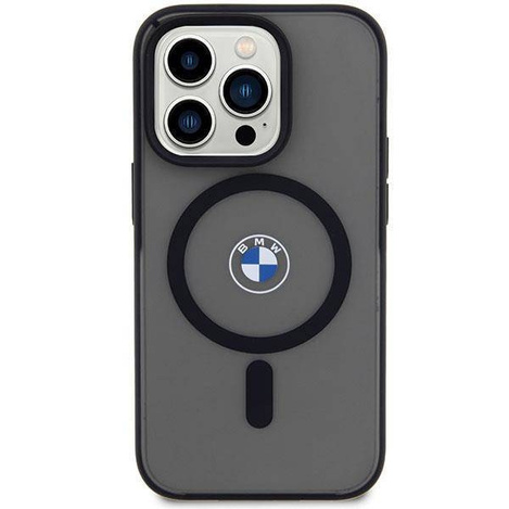Case BMW BMHMP14LDSLK iPhone 14 Pro 6.1&quot; black/black hardcase Signature MagSafe