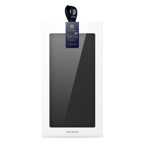 Dux Ducis Skin Pro Hülle für Realme GT Neo 5 / Realme GT3 Flip Cover Card Wallet Stand Schwarz