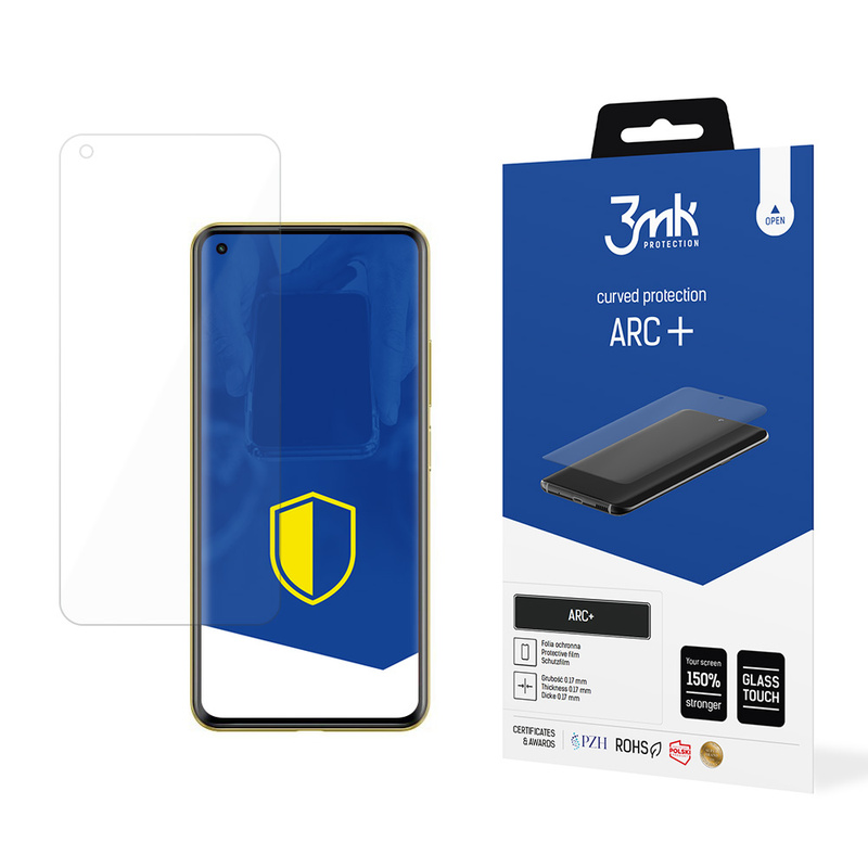 Folia Ochronna XIAOMI MI 11 ULTRA 5G 3mk ARC+ na Cały Ekran