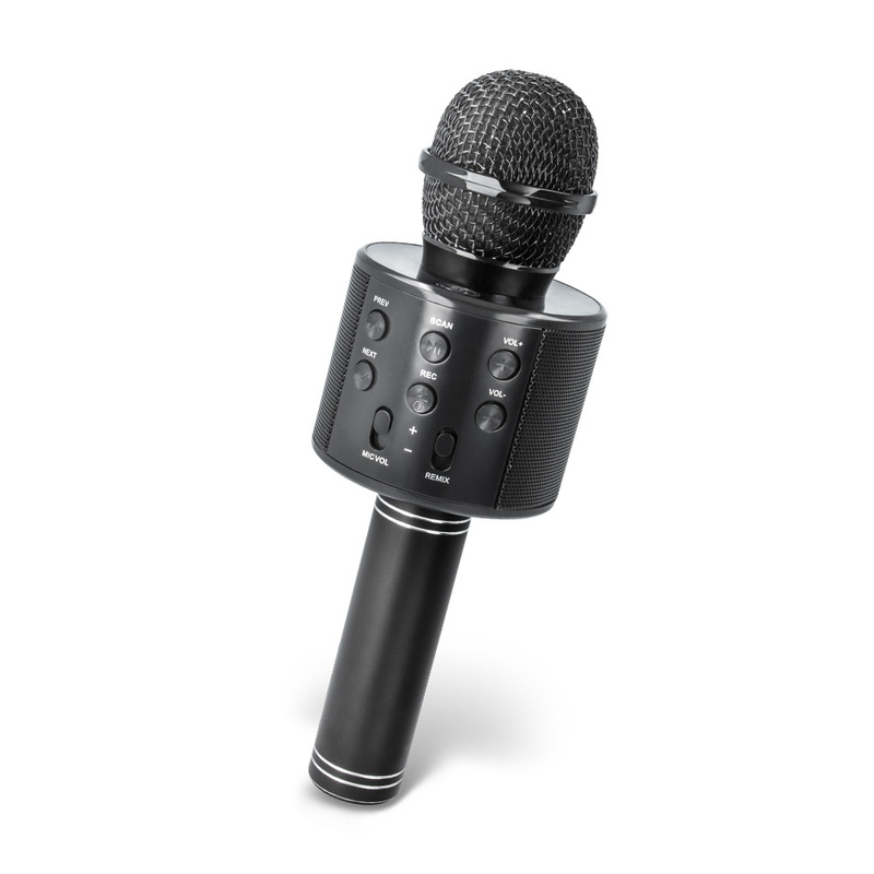 Mikrofon z głośnikiem Bluetooth 3W Setty BM-100 czarny