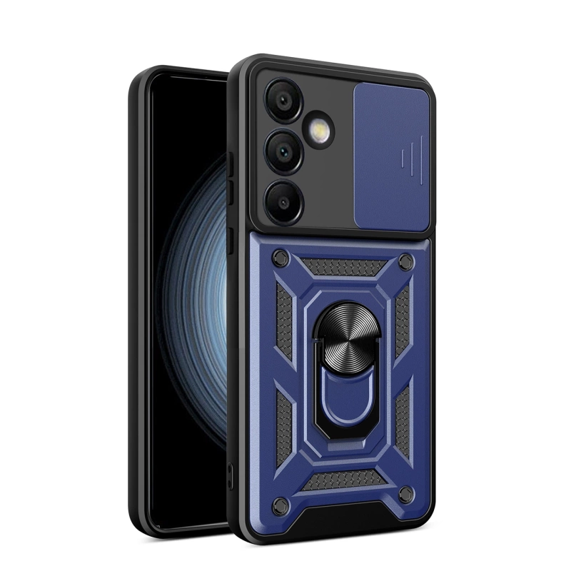 Hybrid Armor Camshield Samsung Galaxy S24 FE Blue