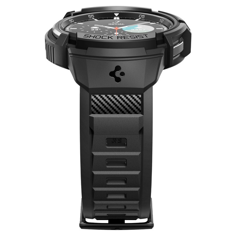 Spigen RUGGED ARMOR „PRO“ GALAXY Watch 6 CLASSIC (47 MM) MATTSCHWARZ