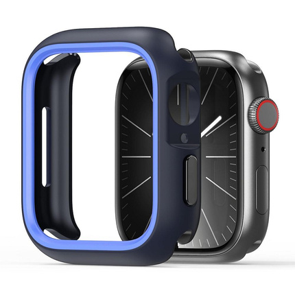 DUX DUCIS futerał BAMO do Apple Watch 7 / 8 / 9 45 mm czarno niebieski