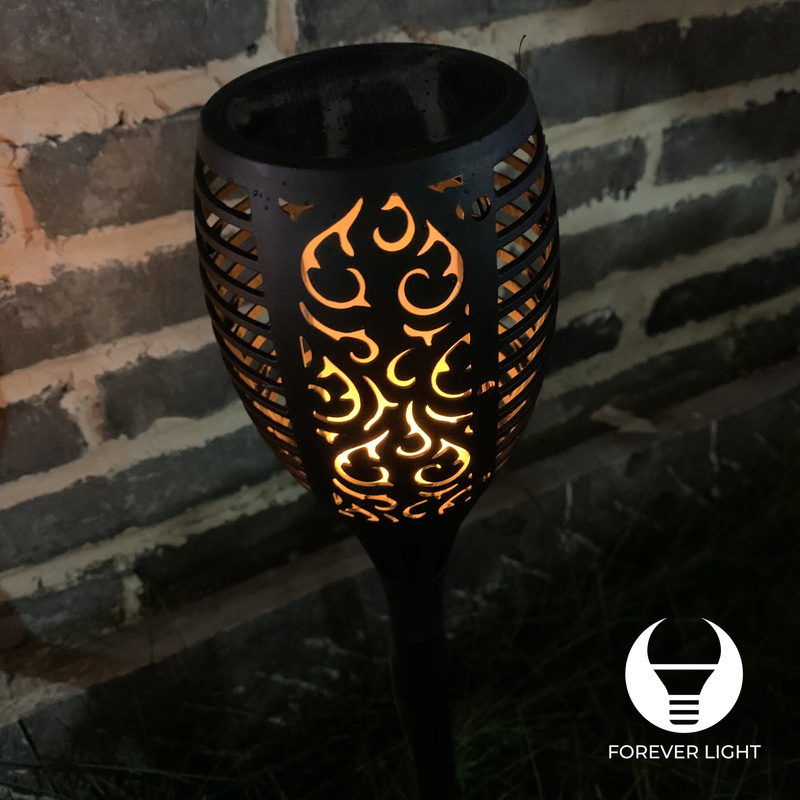 Lampa ogrodowa pochodnia 12LED 300mAh Ni-Mh solarna IP65