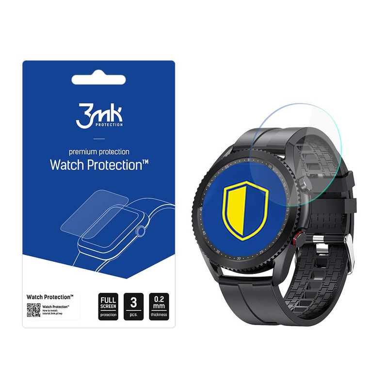 MEDIA-TECH Activeband Venetia - 3mk Watch Protection™ v. FlexibleGlass Lite
