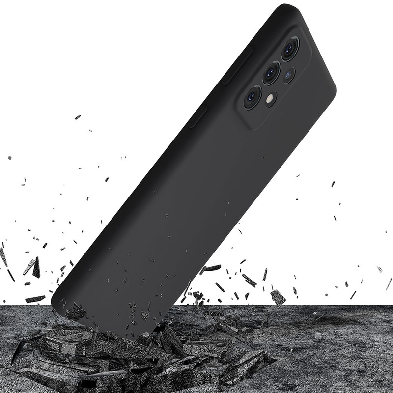 3MK SILICONE CASE SAMSUNG A53 5G BLACK