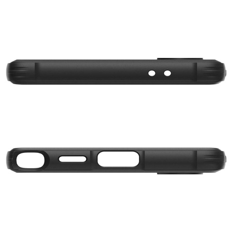 Spigen Rugged Armor Hülle für Samsung Galaxy S24 Ultra – mattschwarz