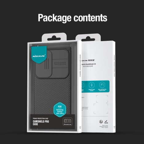 Nillkin CamShield Pro Panzerhülle mit Kameraschutz für Samsung Galaxy S24 Ultra – Grün