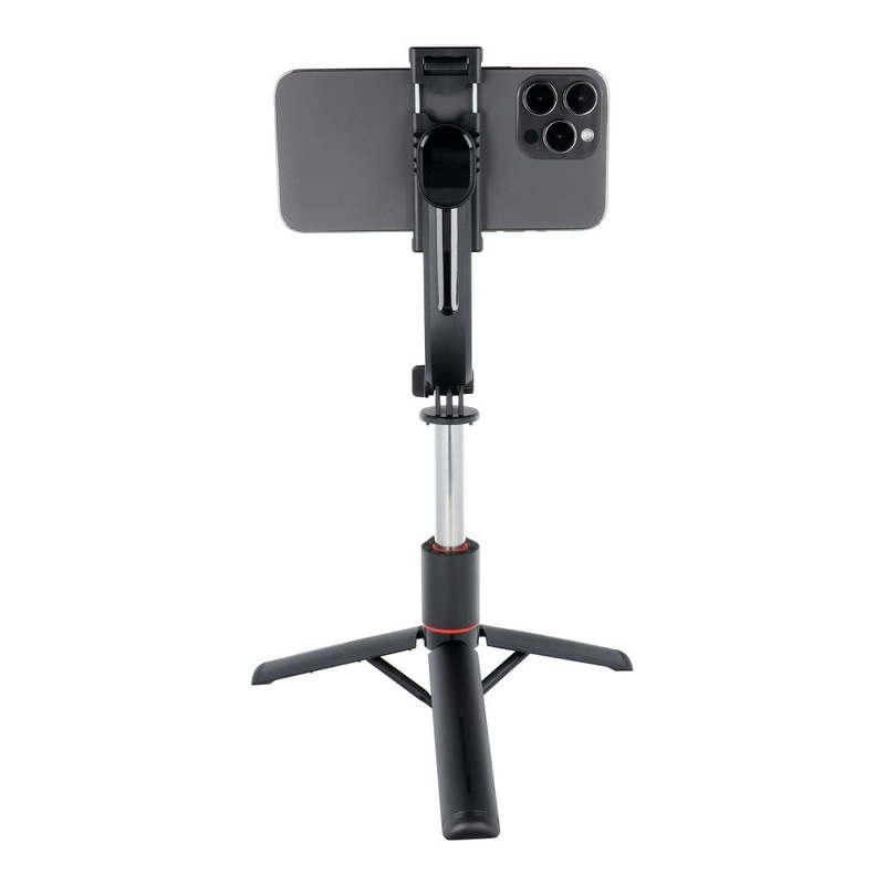 Zestaw / uchwyt selfie z pilotem na bluetooth tripod czarny SSTR-13