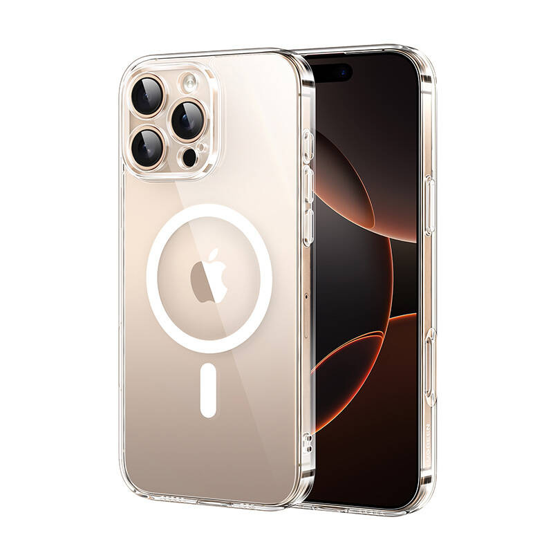 Etui magnetyczne MagSafe Ugreen CA111 do iPhone 16 Pro (przeźroczyste)