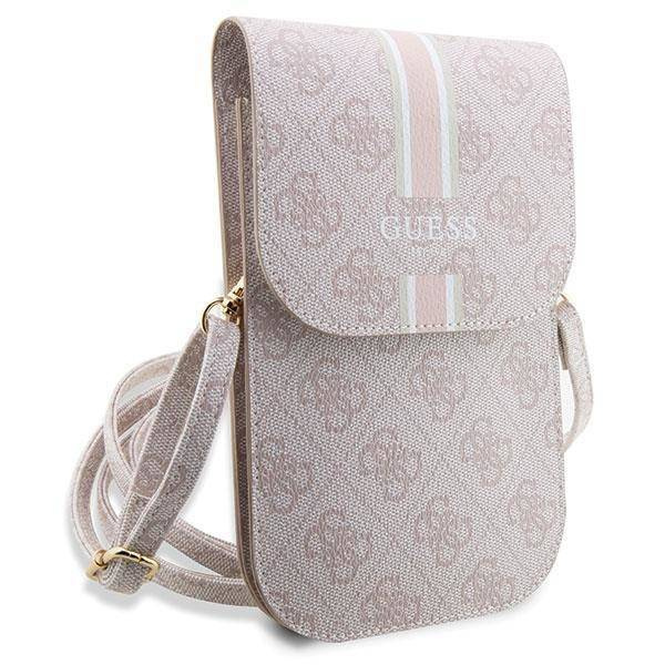 Guess Handtasche GUWBP4RPSP rosa/rosa 4G Streifen